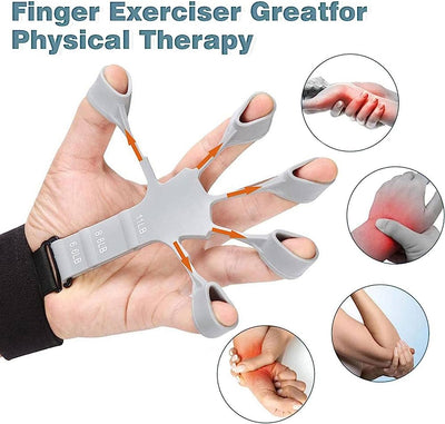IronClad Hook Grip Strength Trainer, 6 Resistant Level Grip Strength Kit