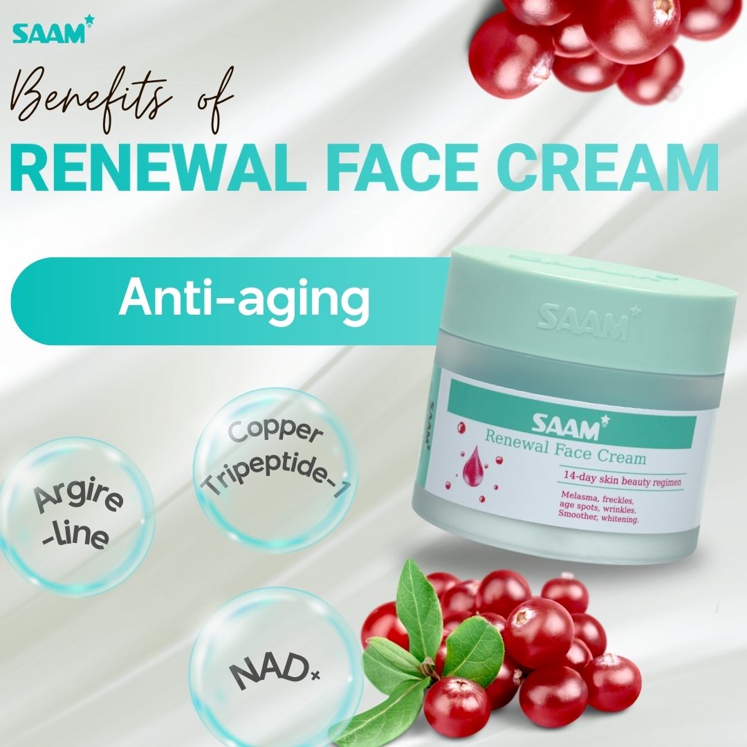 SAAM Renewal Face Cream Original | Daily Moisturizing & Skin Repair Cream